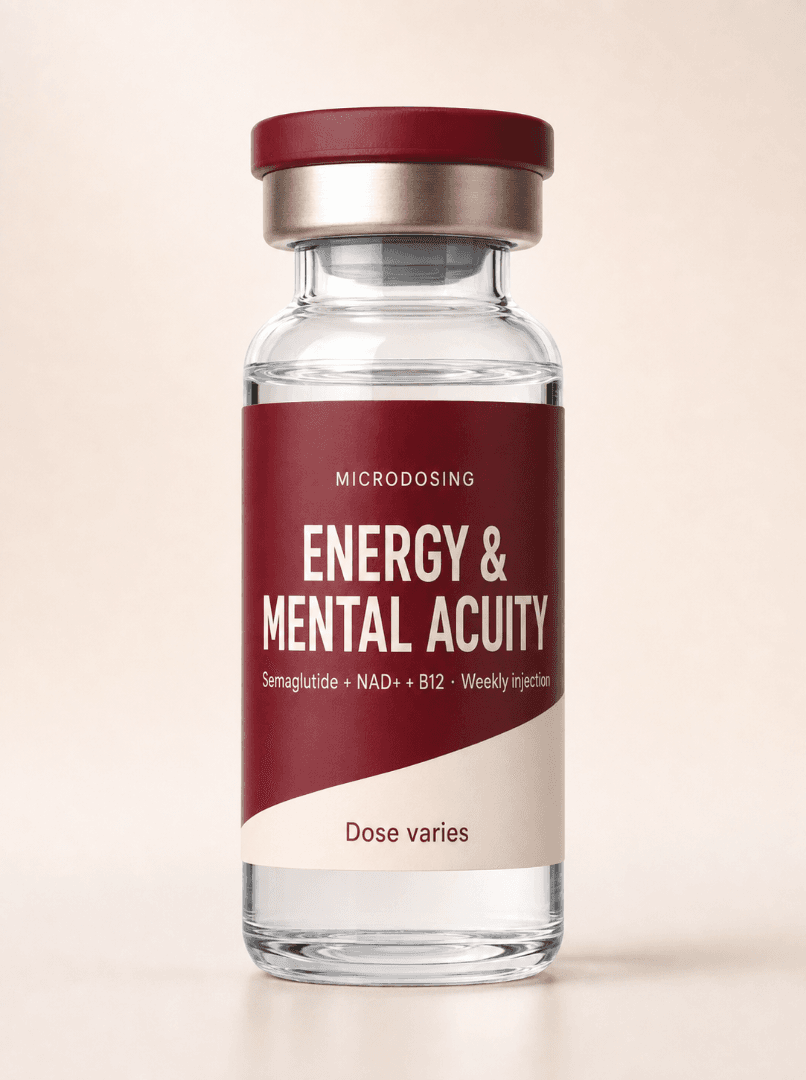 Energy and Mental Acuity weekly injection vial