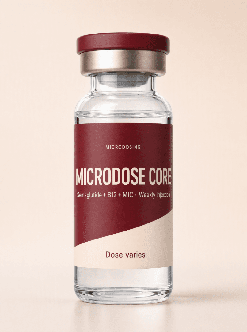 Semaglutide with B12 and MIC weekly injection vial