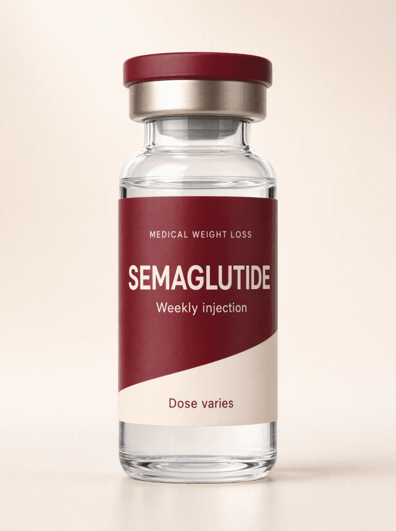 Semaglutide weekly injection vial