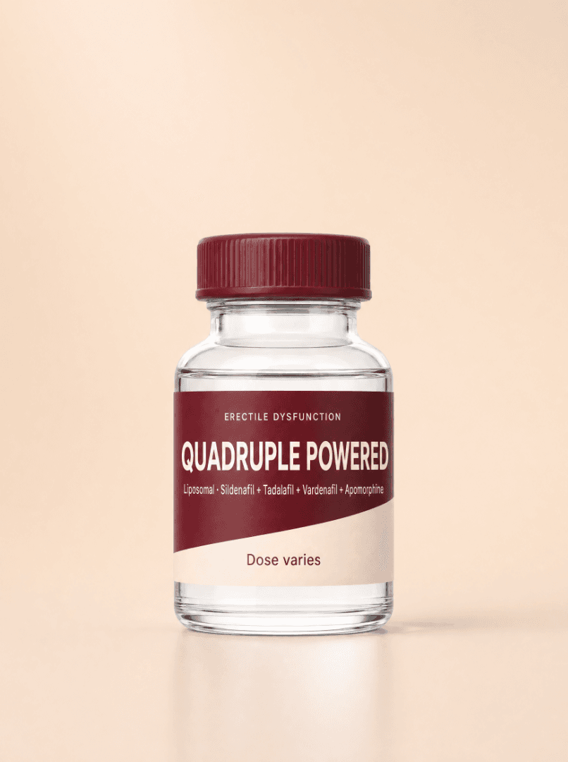 Quadruple Powered liposomal liquid vial