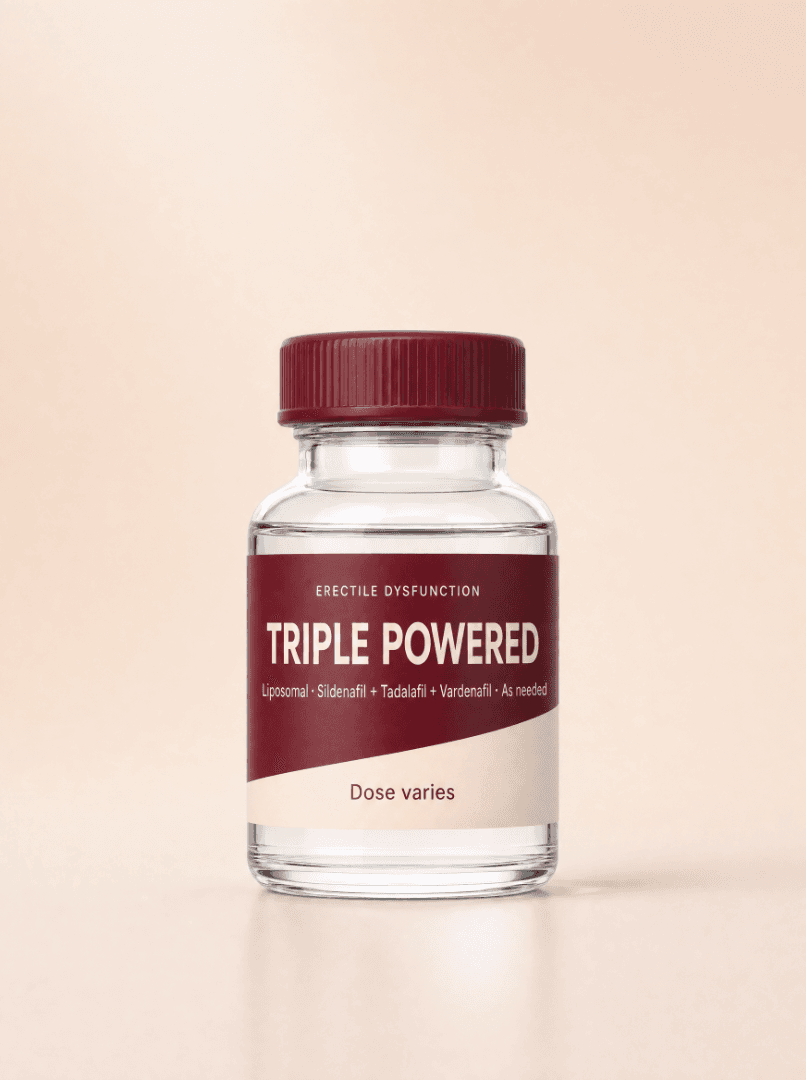 Triple Powered liposomal liquid vial